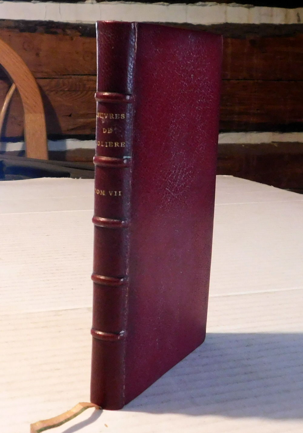 LES OEUVRES DE MONSIEUR DE MOLIERE. Reveues, corrigees & augmentees. Volume 7: Dom Garcie de Navarre ou Le Prince Jaloux. Comedie. / L'Impromptu de Versailles. Comedie. / Dom Juan, ou Le Festin de Pierre. Comedie. / Melicerte, Comedie Pastorale Heroique.