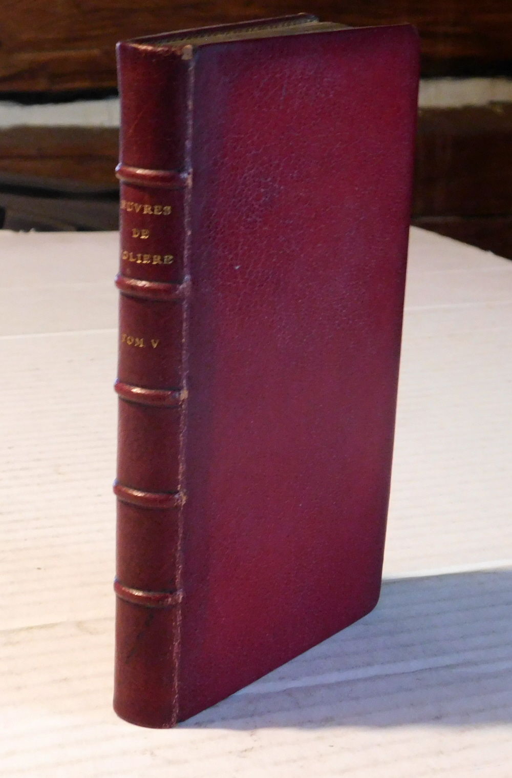 LES OEUVRES DE MONSIEUR DE MOLIERE. Reveues, corrigees & augmentees. [Volume 5: Le Tartuffe, ou L'Imposteur. Comedie. Avec la Preface & les Trois Placets. / Monsieur de Pourceaugnac. Comedie - Ballet. / Le Bourgeois Gentilhomme. Comedie - Balet.]