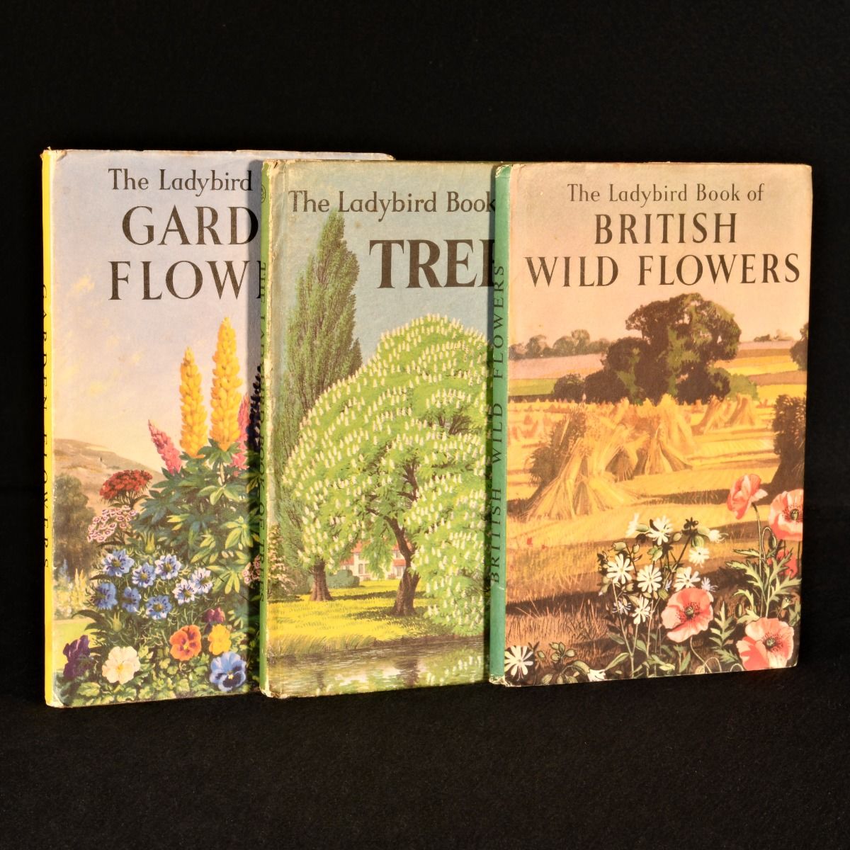 Brian Vesey-Fitzgerald - The Ladybird Book of British Wild Flowers, and, the Ladybird Book of Garden Flowers, and, the Ladybird Book of Trees.
