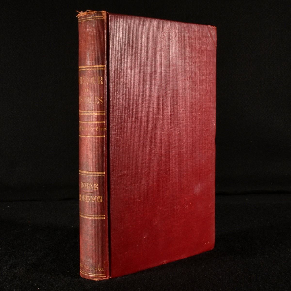 Andrew  , William C. Robinson - The Mirrour of Justices Written Originally in the Old French, Long Before the Conquest; and Many Things Added