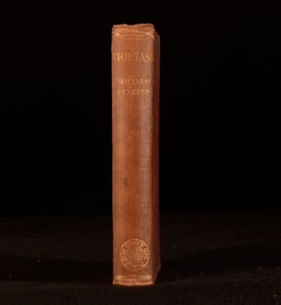 William Cowper - The Task a Poem
