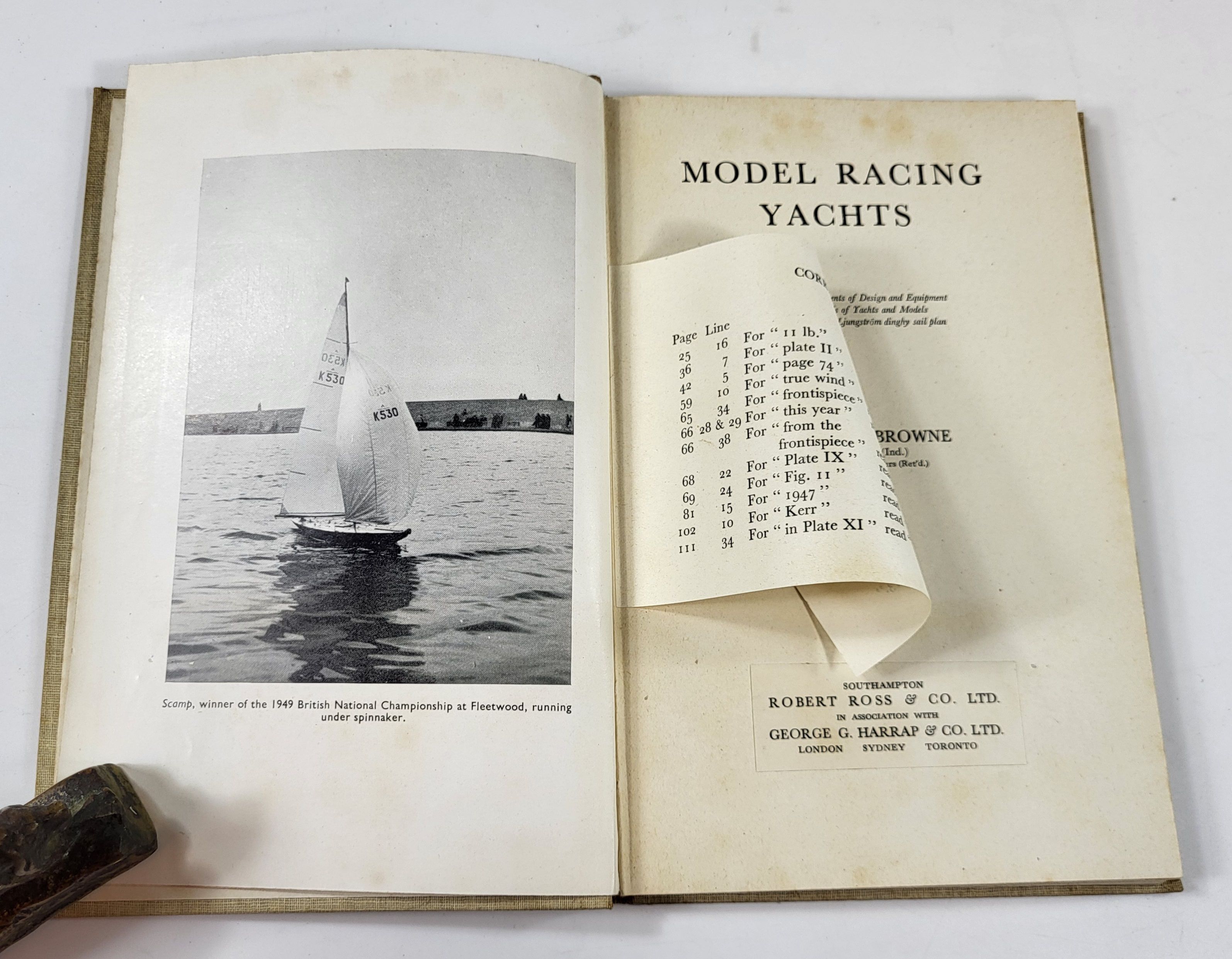 Image for Model Racing Yachts Model Racing Yachts