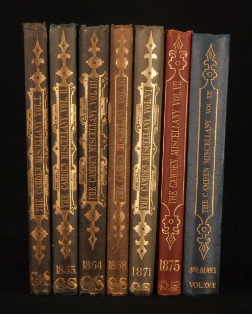Various Authors - The Camden Miscellany Volumes I - IV, and VI - VII, with Volume XII of the Third Series