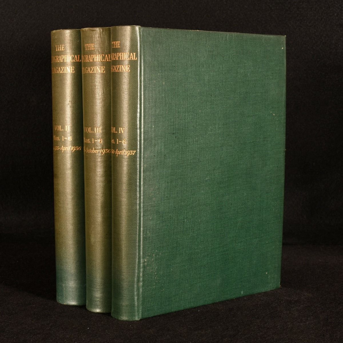 Michael Huxley [editor] - The Geographical Magazine Volume II, III, & IV