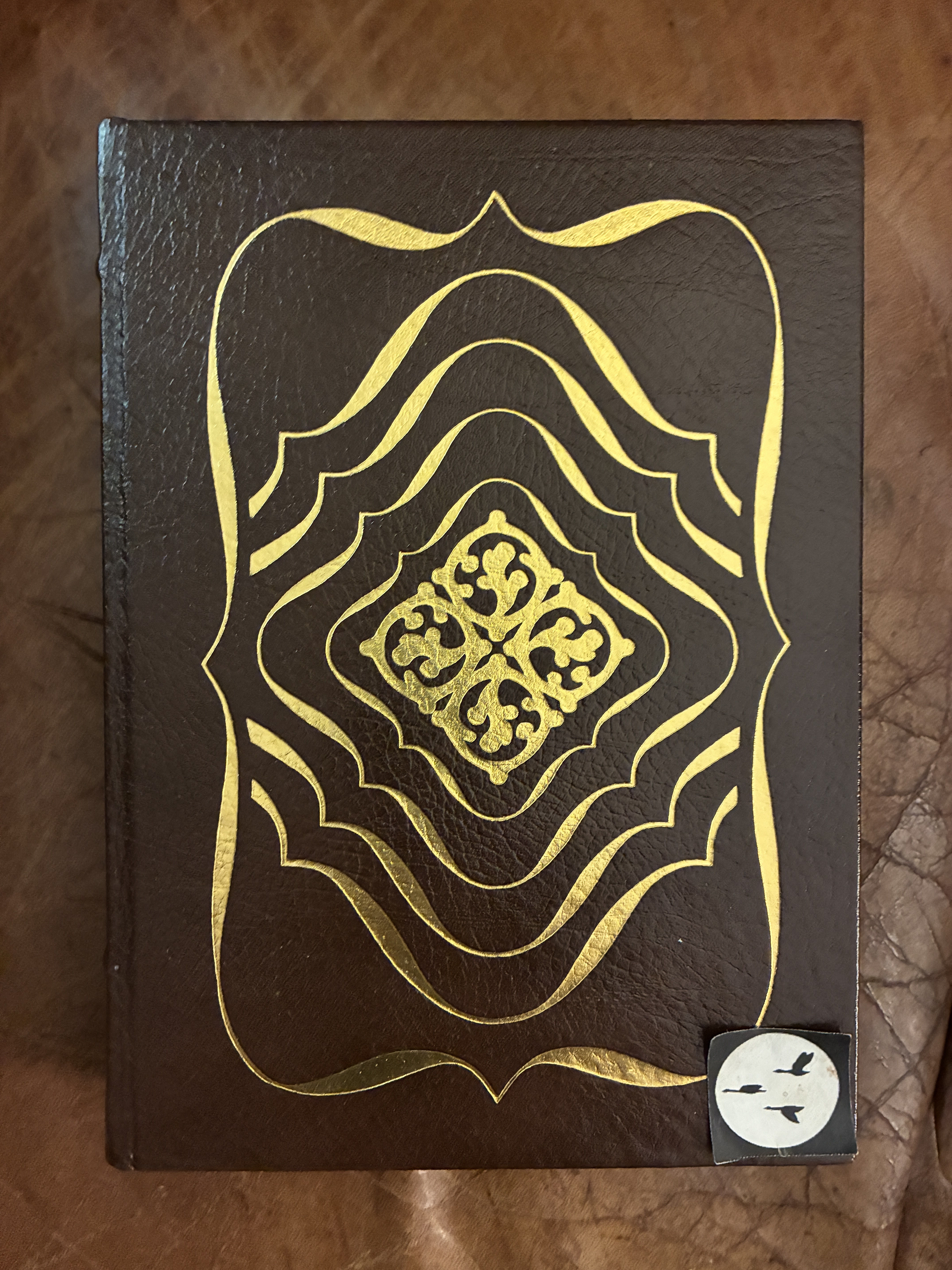 The Brendan Voyage The Easton Press Bound in Full Leather Collector's Edition With Nautical Library Collector's Notes Laid in