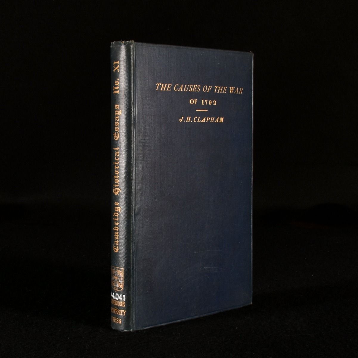 J. H. Clapham - The Causes of the War of 1792