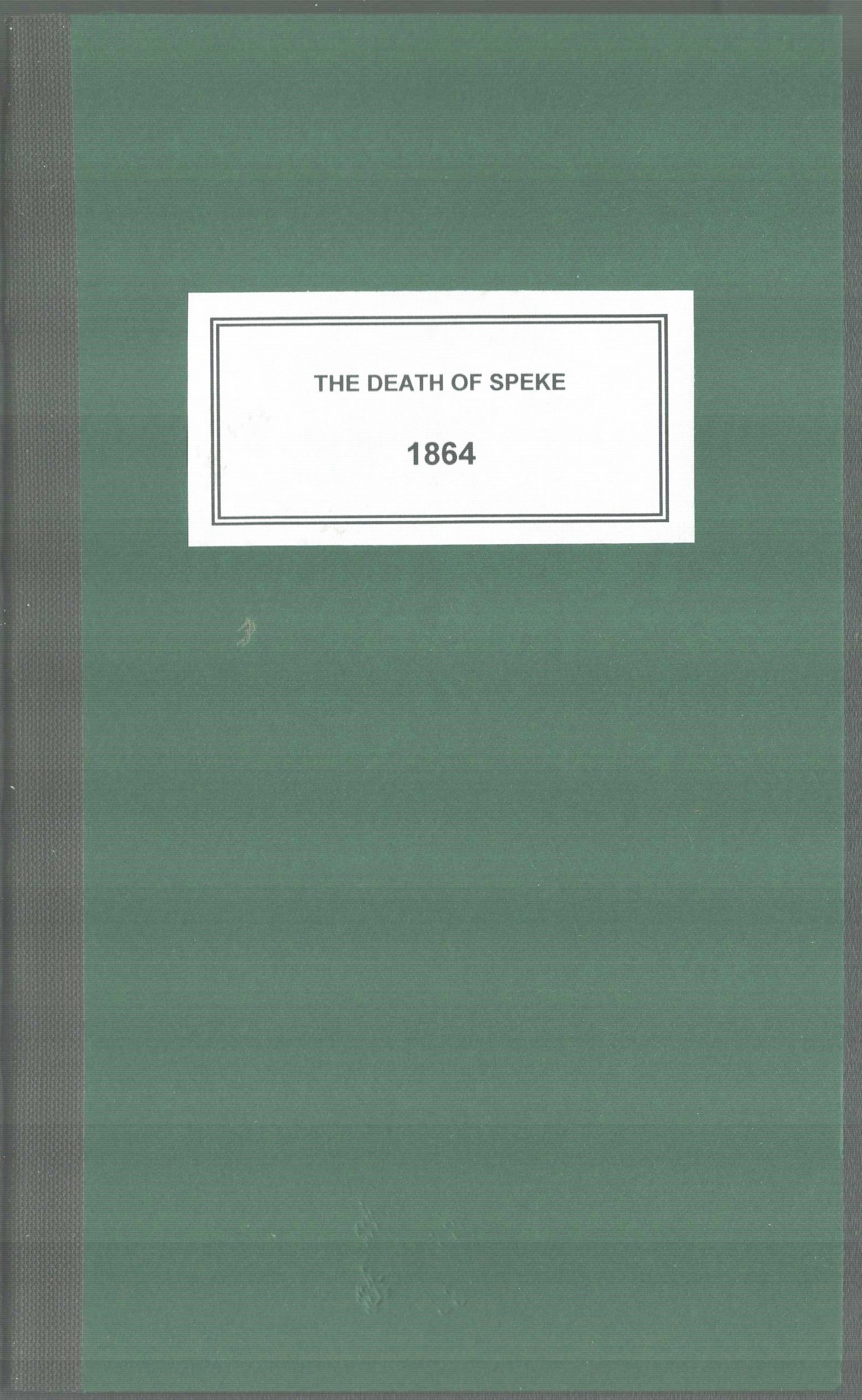 The Death of Speke