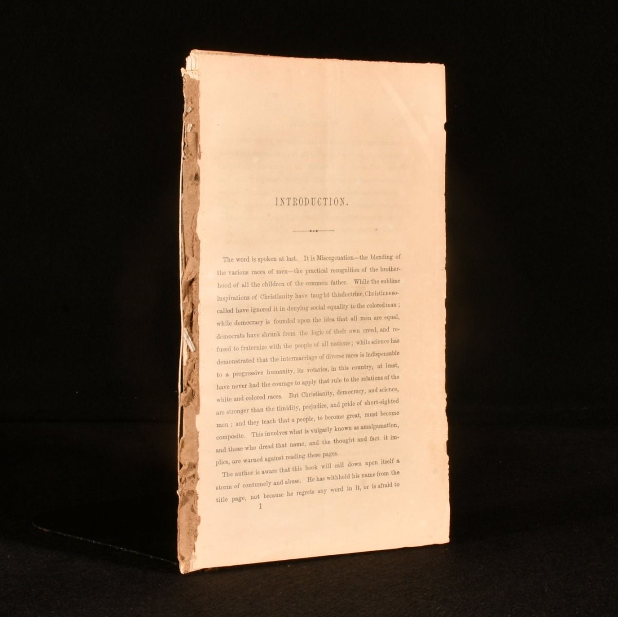 David Goodman Croly; George Wakeman - Miscegenation: The Theory of the Blending of the Races