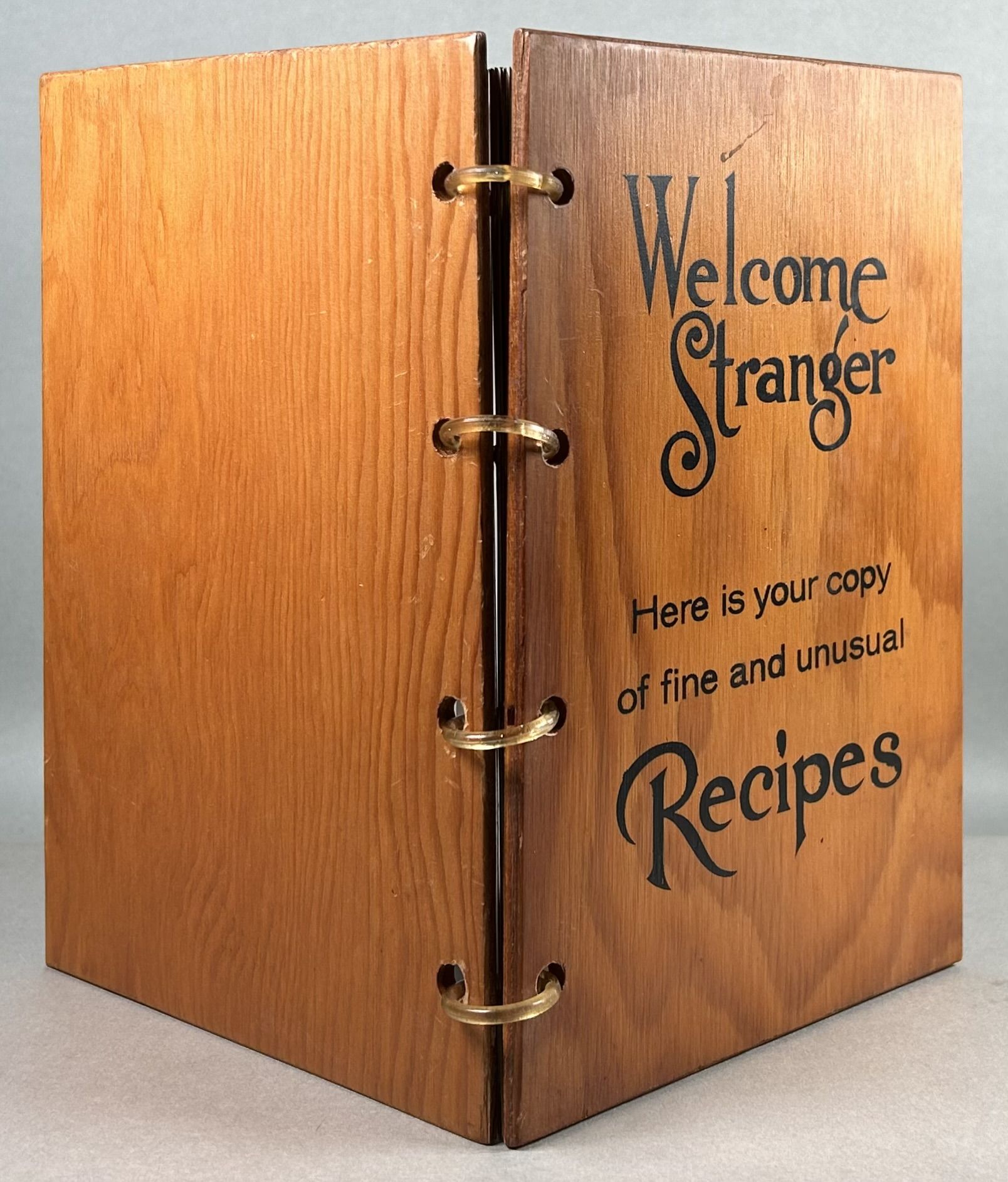Welcome Stranger; Here is Your Copy of Fine and Unusual Recipes