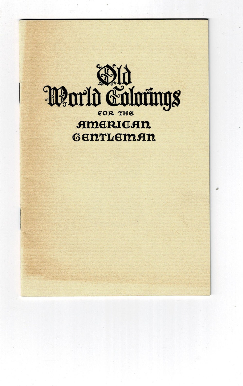 Image for FOR THE AMERICAN GENTLEMAN'S ENSEMBLE: ARISTO-TEX, The World's Finest Suiting in Style Creations by Ellison. FOR THE AMERICAN GENTLEMAN'S ENSEMBLE: ARISTO-TEX, The World's Finest Suiting in Style Creations by Ellison.
