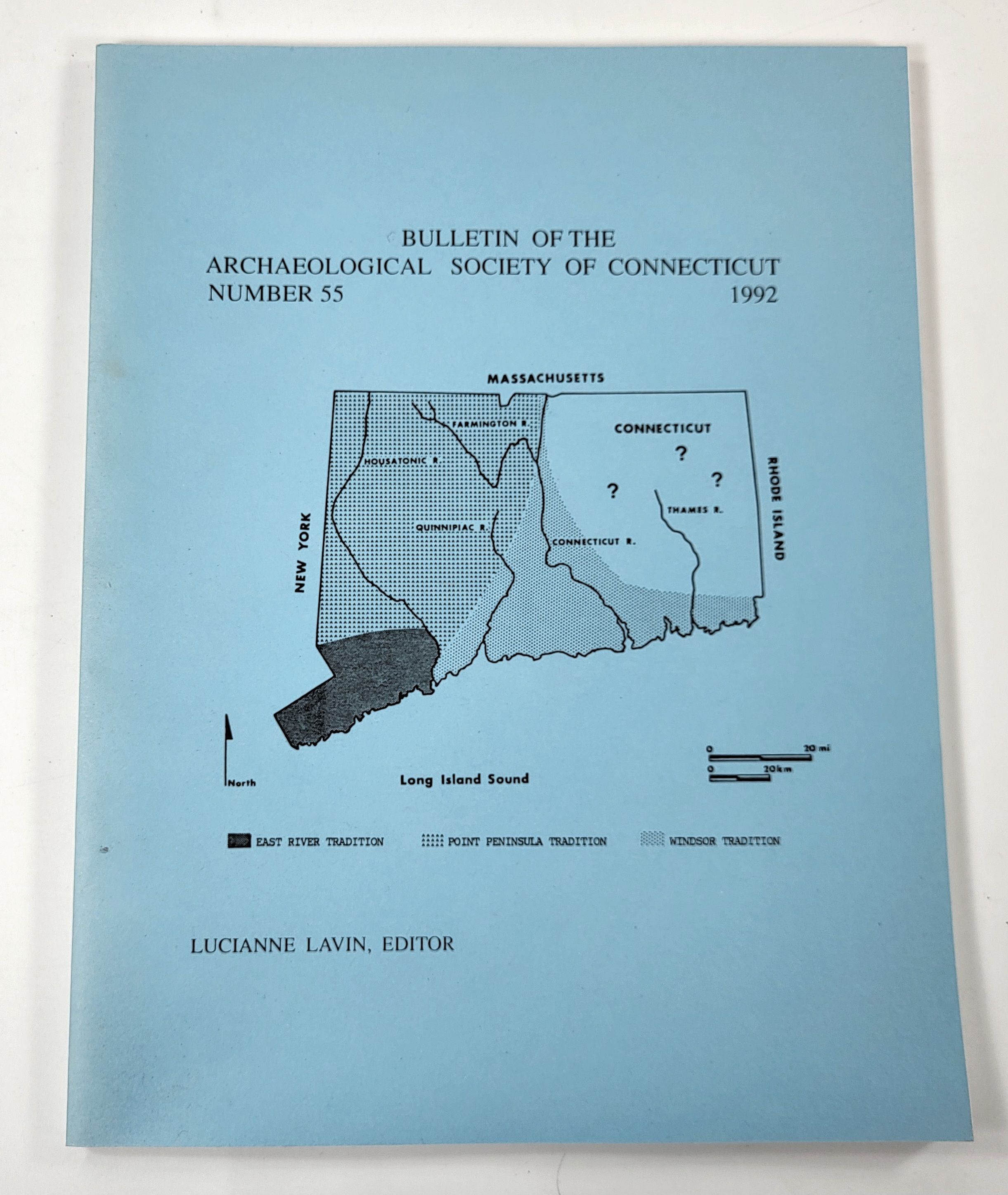 Bulletin of the Archaeological Society of Connecticut. Number 55, 1992