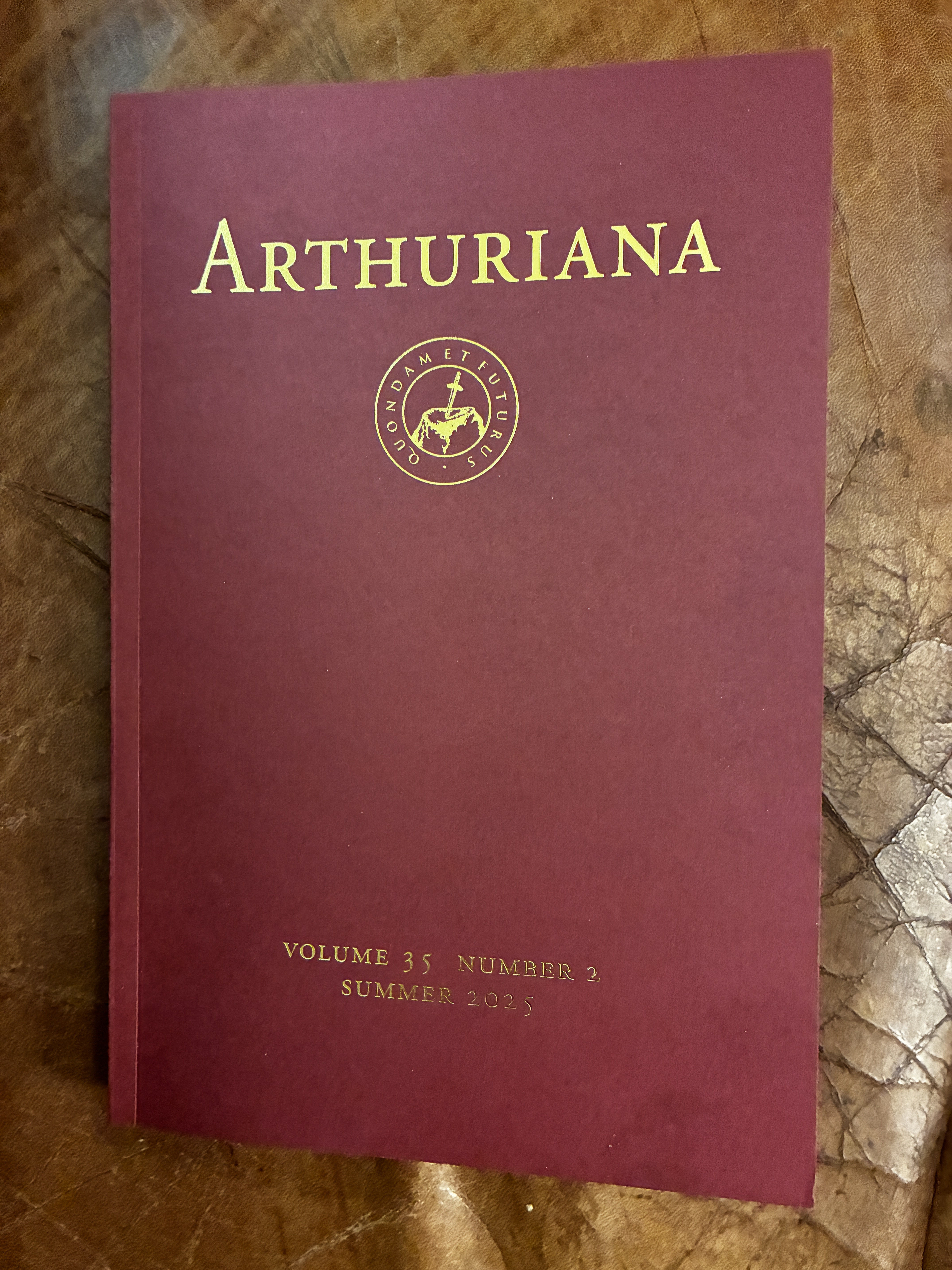 ARTHURIANA VOLUME 35 NUMBER 2 SUMMER 2025