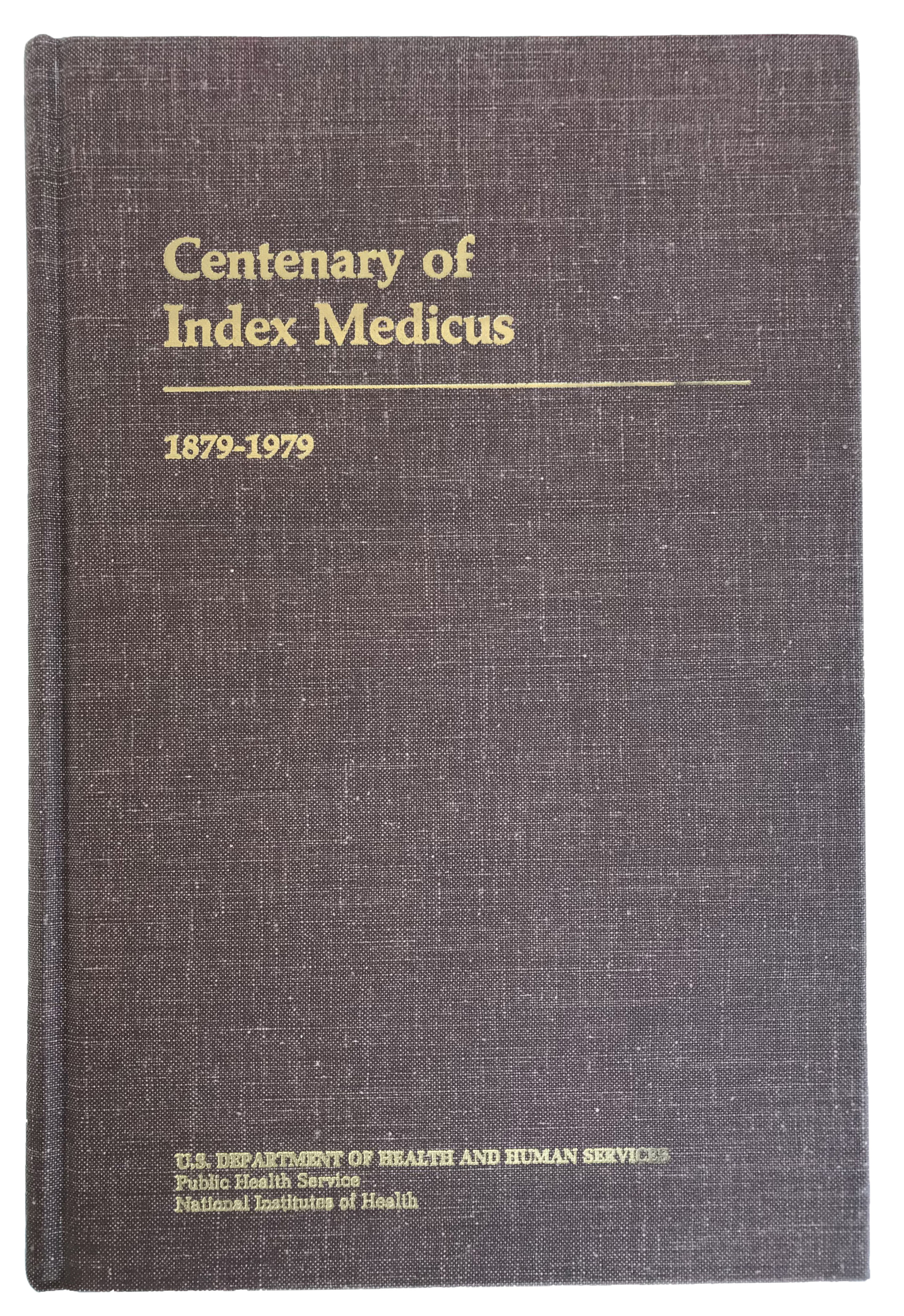 Centenary of Index Medicus 1879-1979.