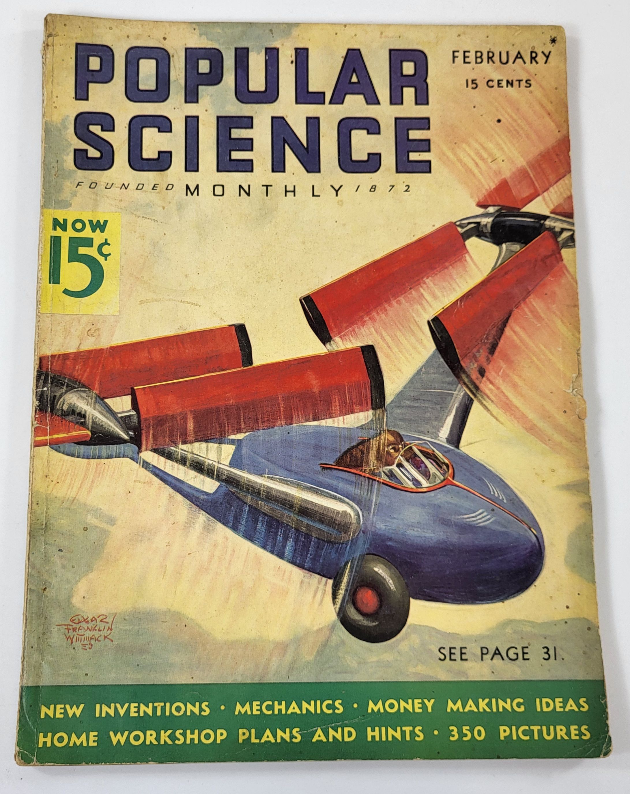 Popular Science Monthly - February 1936. Volume 128, Number 2