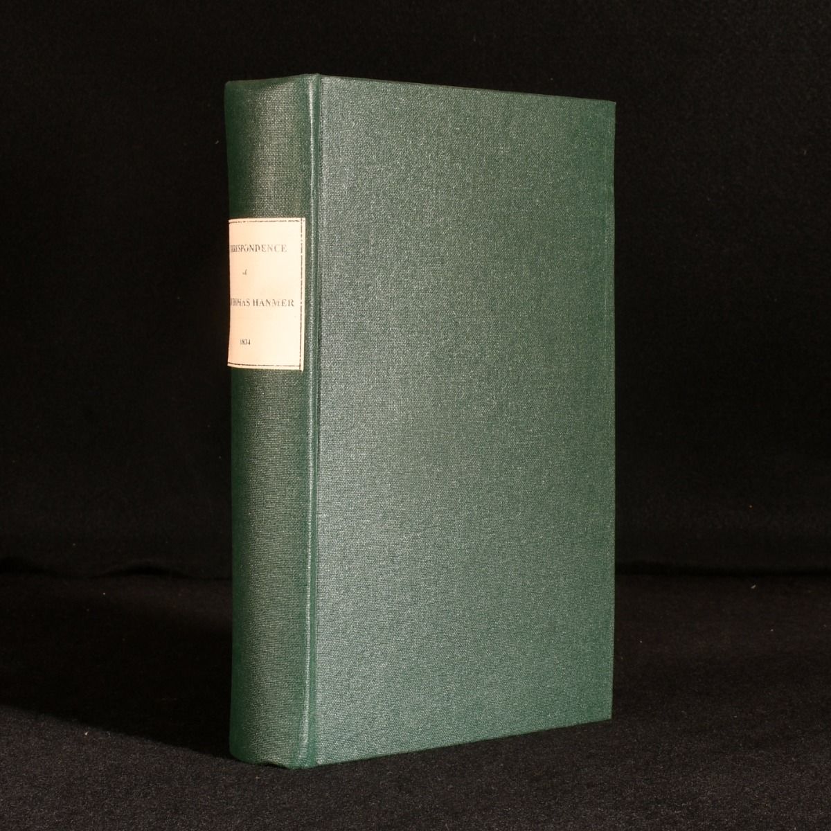 Sir Thomas Hamner; Sir Henry Bunbury [ed.] - The Correspondence of Sir Thomas Hamner, Bart. With a Memoir of His Life. To Which Are Added, Other Relicks of a Gentleman&Apos;S Family