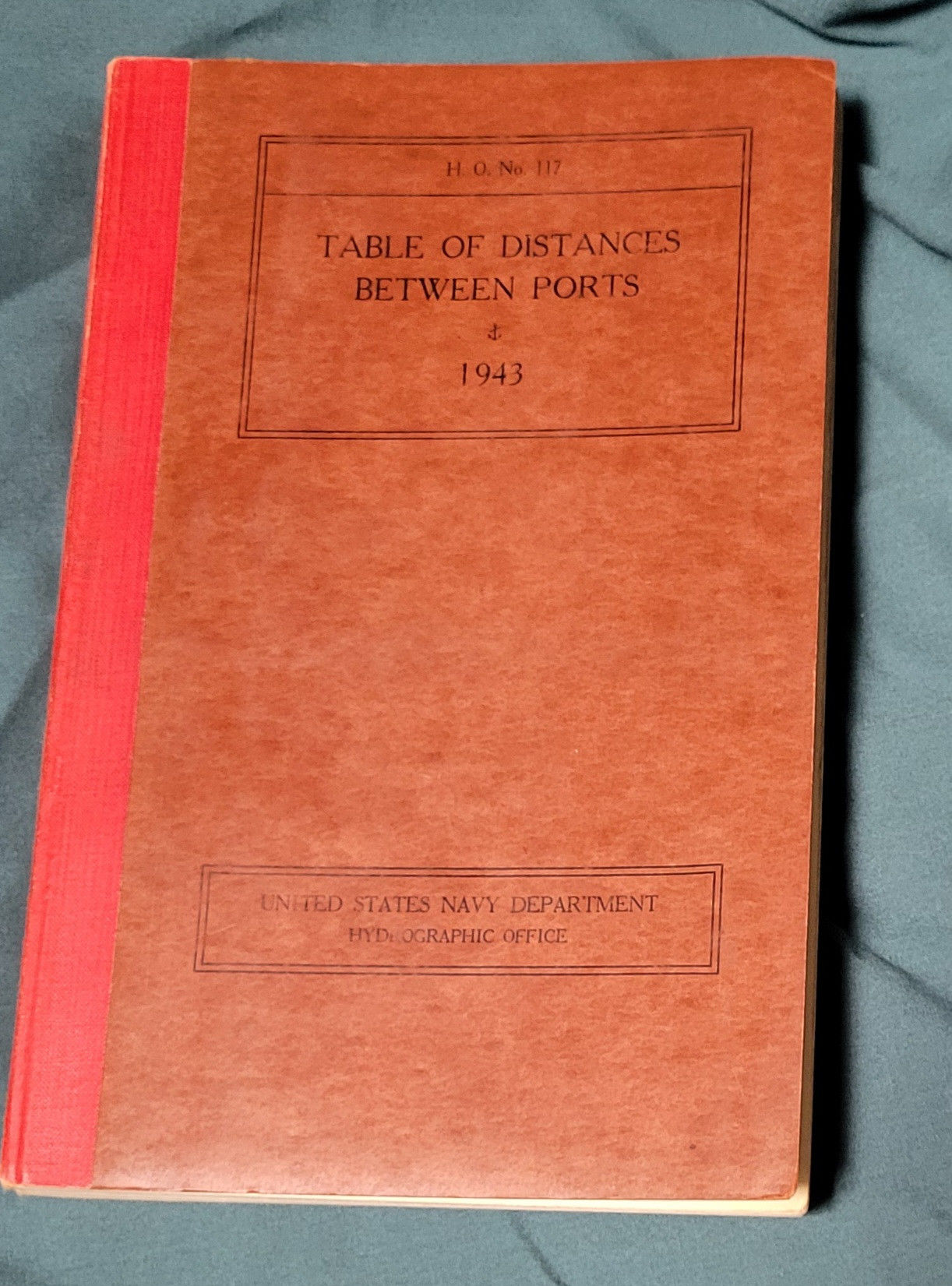 Image for Table of Distances Between Ports 1943 (H.O. #117) Table of Distances Between Ports 1943 (H.O. #117)