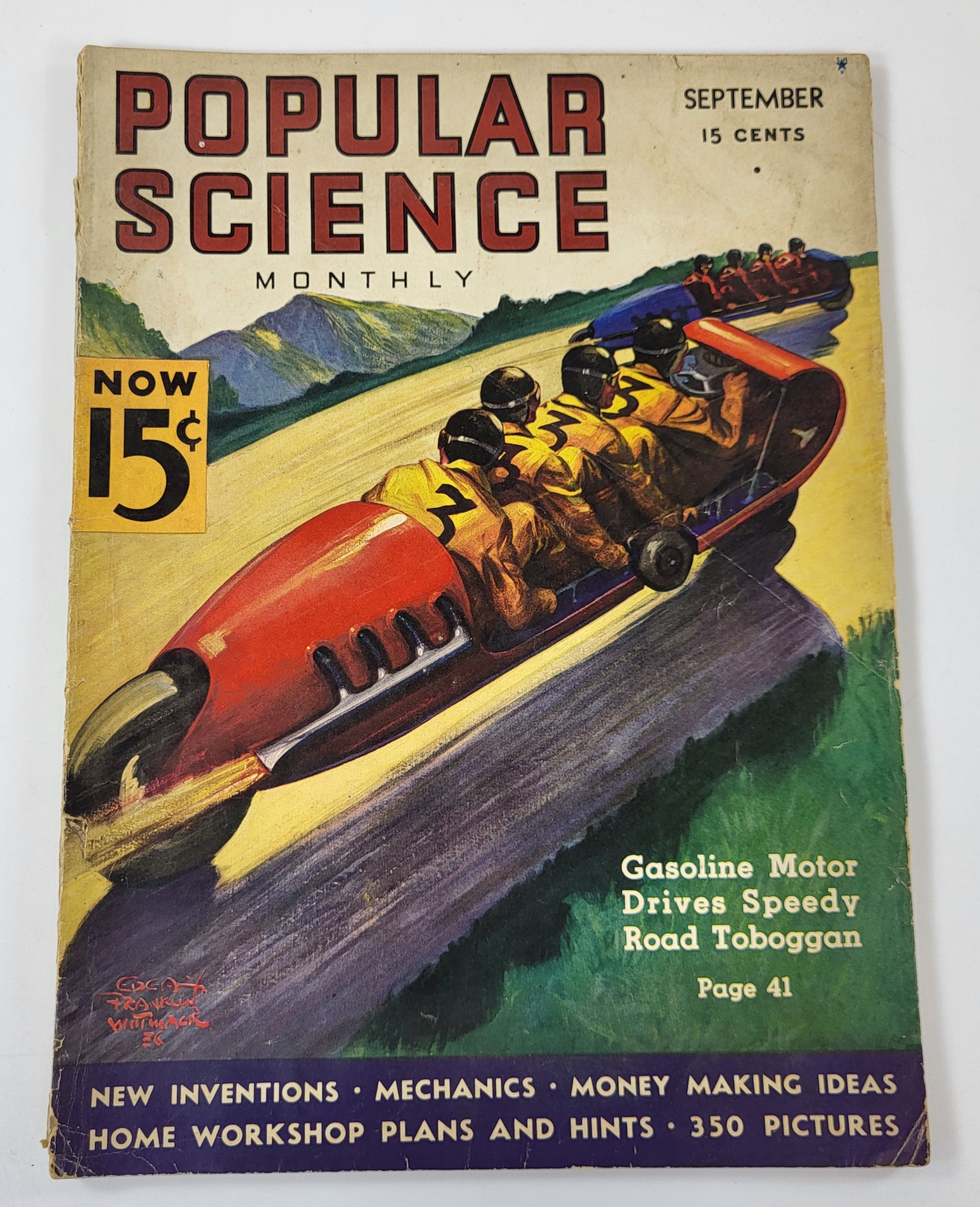 Popular Science Monthly - September 1936. Volume 129, Number 3