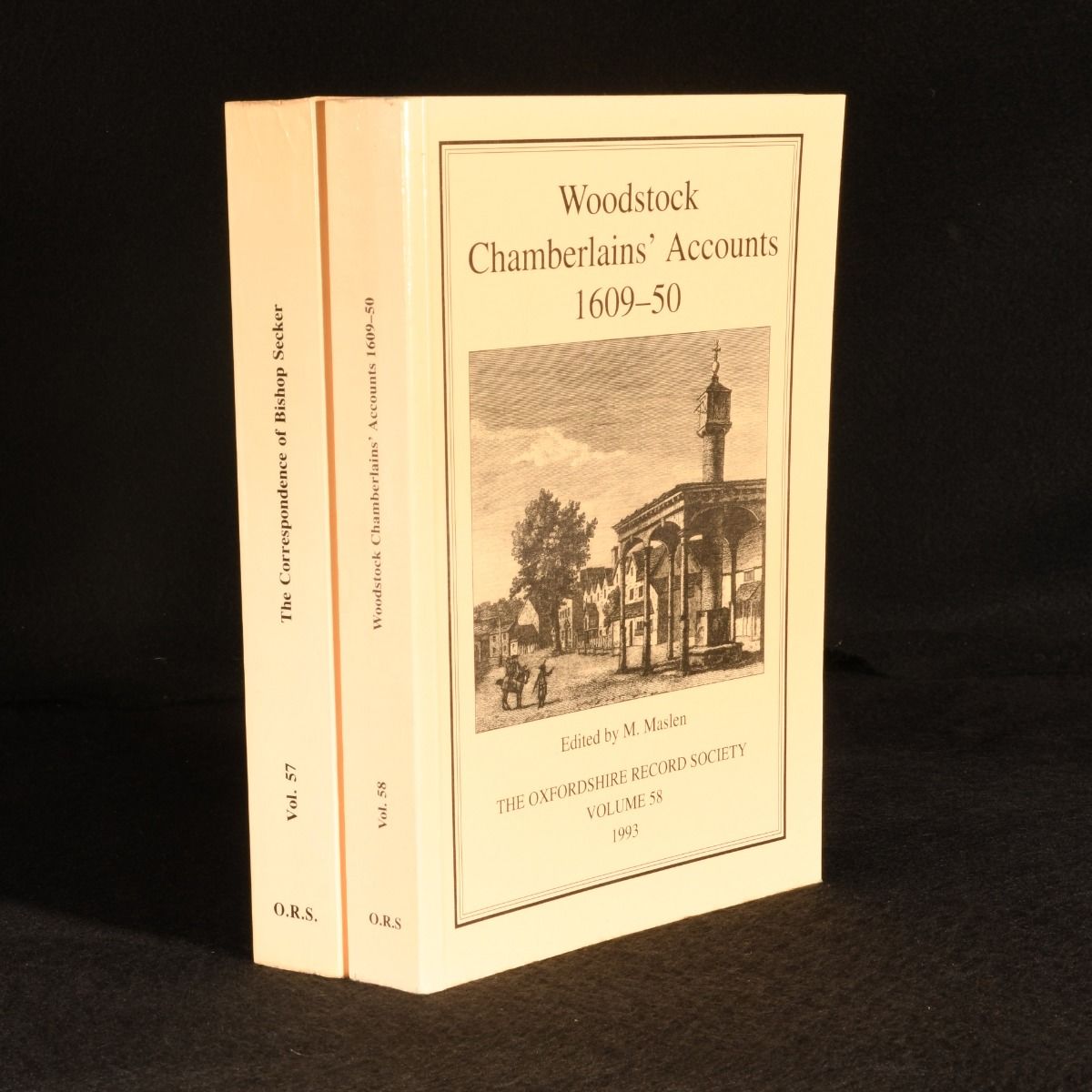 A. P. Jenkins [ed.]; M. Maslen [ed.] - The Correspondence of Bishop Secker; Woodstock Chamberlains&Apos; Accounts 1609-50