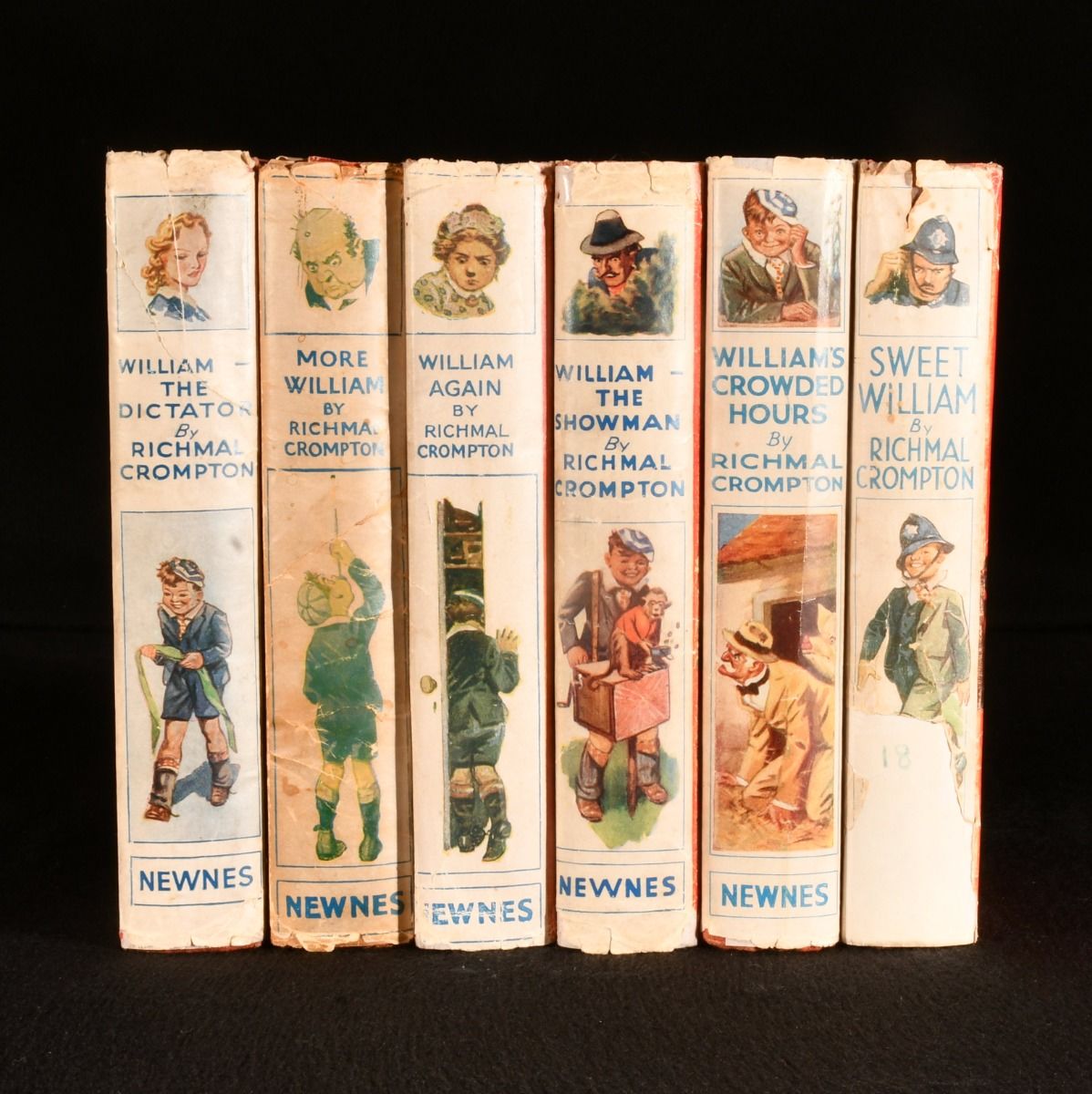 Richmal Crompton - Six Just William Novels: More William; William the Showman; William the Dictator; William&Apos;S Crowded Hours; Sweet William; William Again