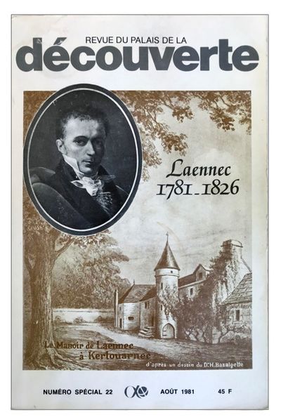 Image for L'invention de l'auscultation Mediate, Retouches a un Cliche Historique. Within: Revue du Palais de la Decouverte. Special Edition No. 22. L'invention de l'auscultation Mediate, Retouches a un Cliche Historique. Within: Revue du Palais de la Decouverte. Special Edition No. 22.