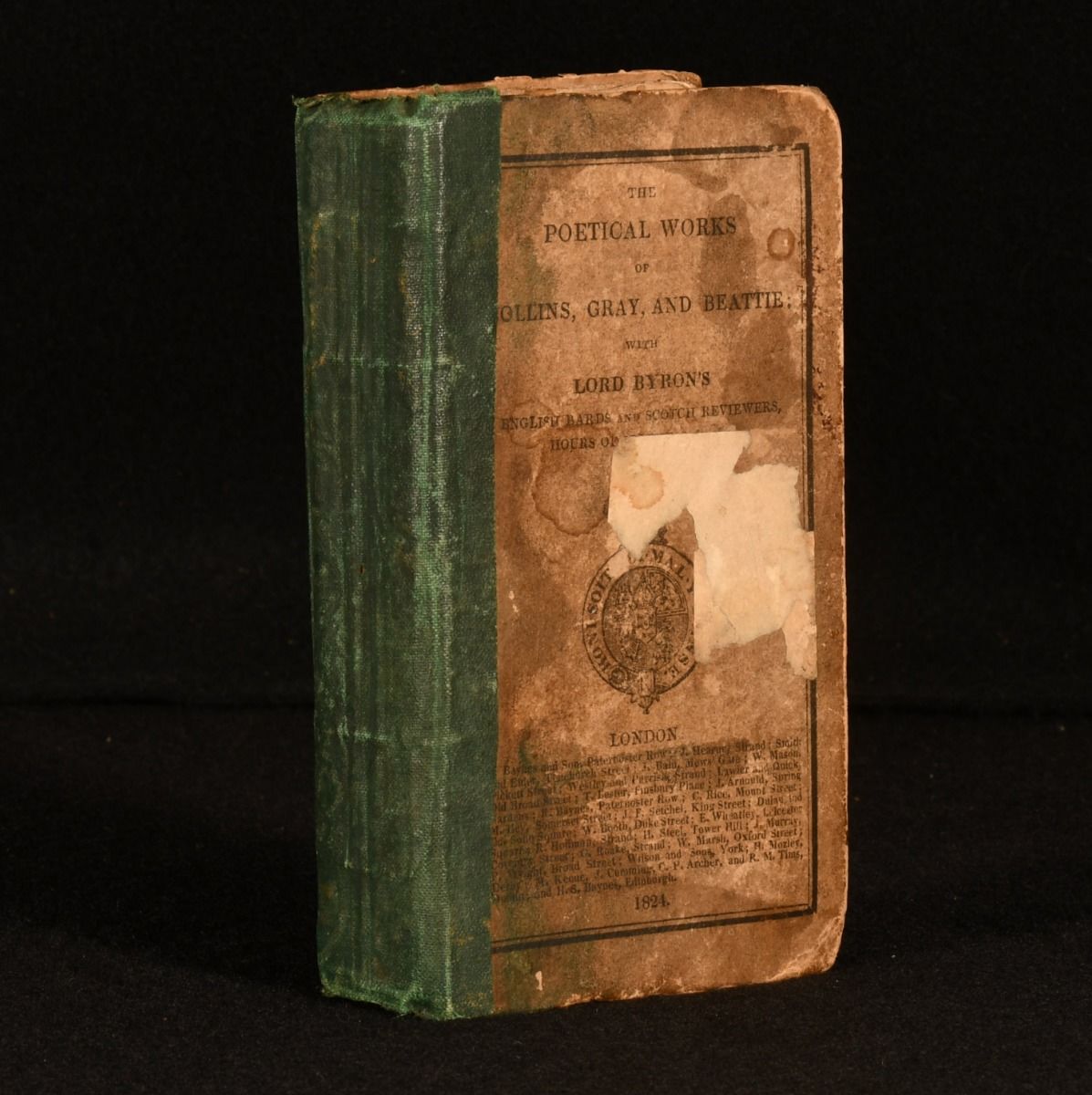 William Collins; Thomas Gray; James Beattie; Lord Byron - The Poetical Works of Collins, Gray, and Beattie: With Lord Byron&Apos;S English Bards and Scotch Reviewers, Hours of Idleness, &C. &C.