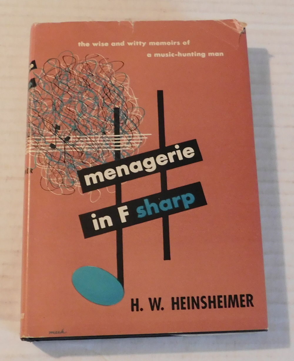 Image for MENAGERIE IN F SHARP. MENAGERIE IN F SHARP.