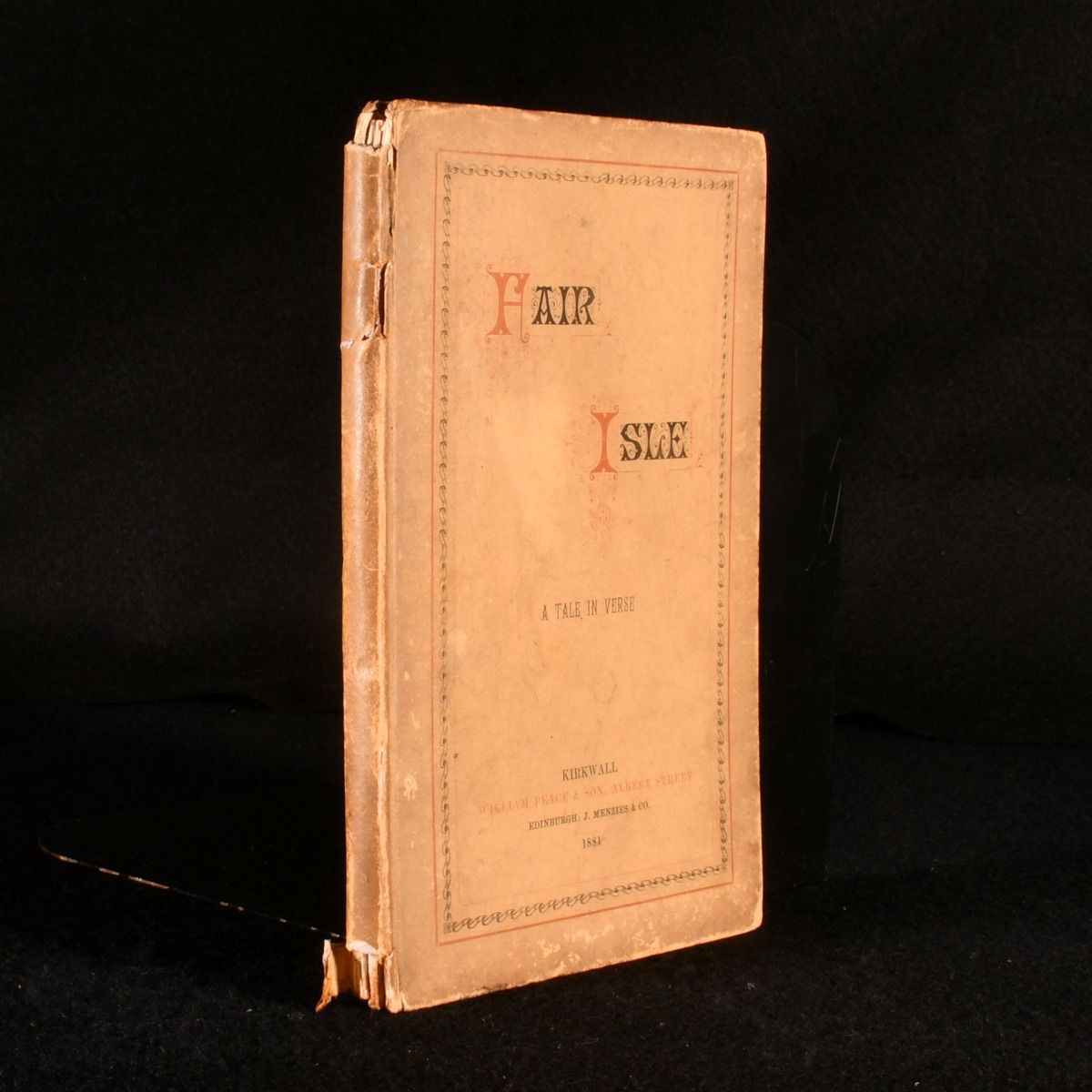 Wilhelm Jensen - Fair Isle, a Tale in Verse