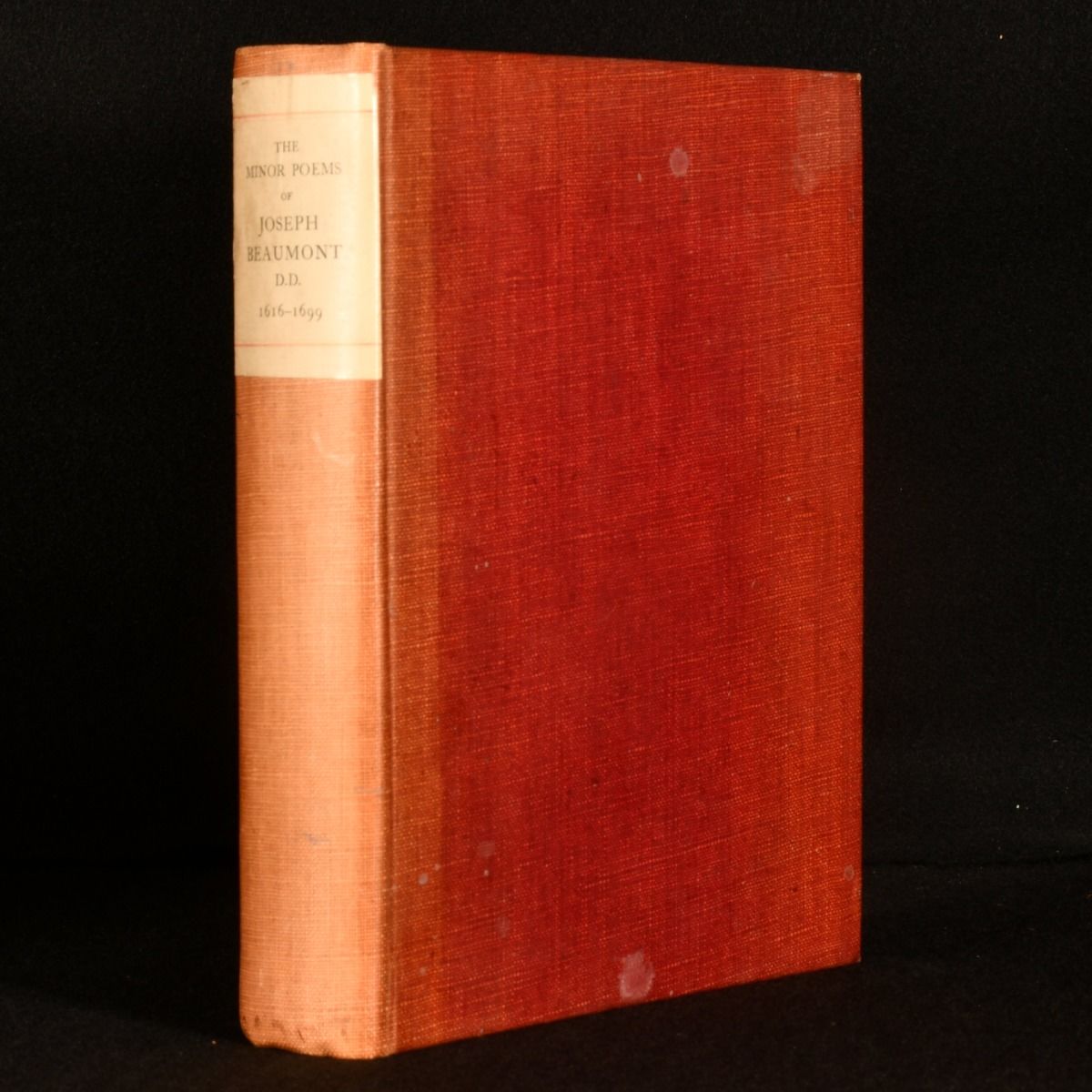 Joseph Beaumont; Eloise Robinson [Editor] - The Minor Poems of Joseph Beaumont 1616-1699