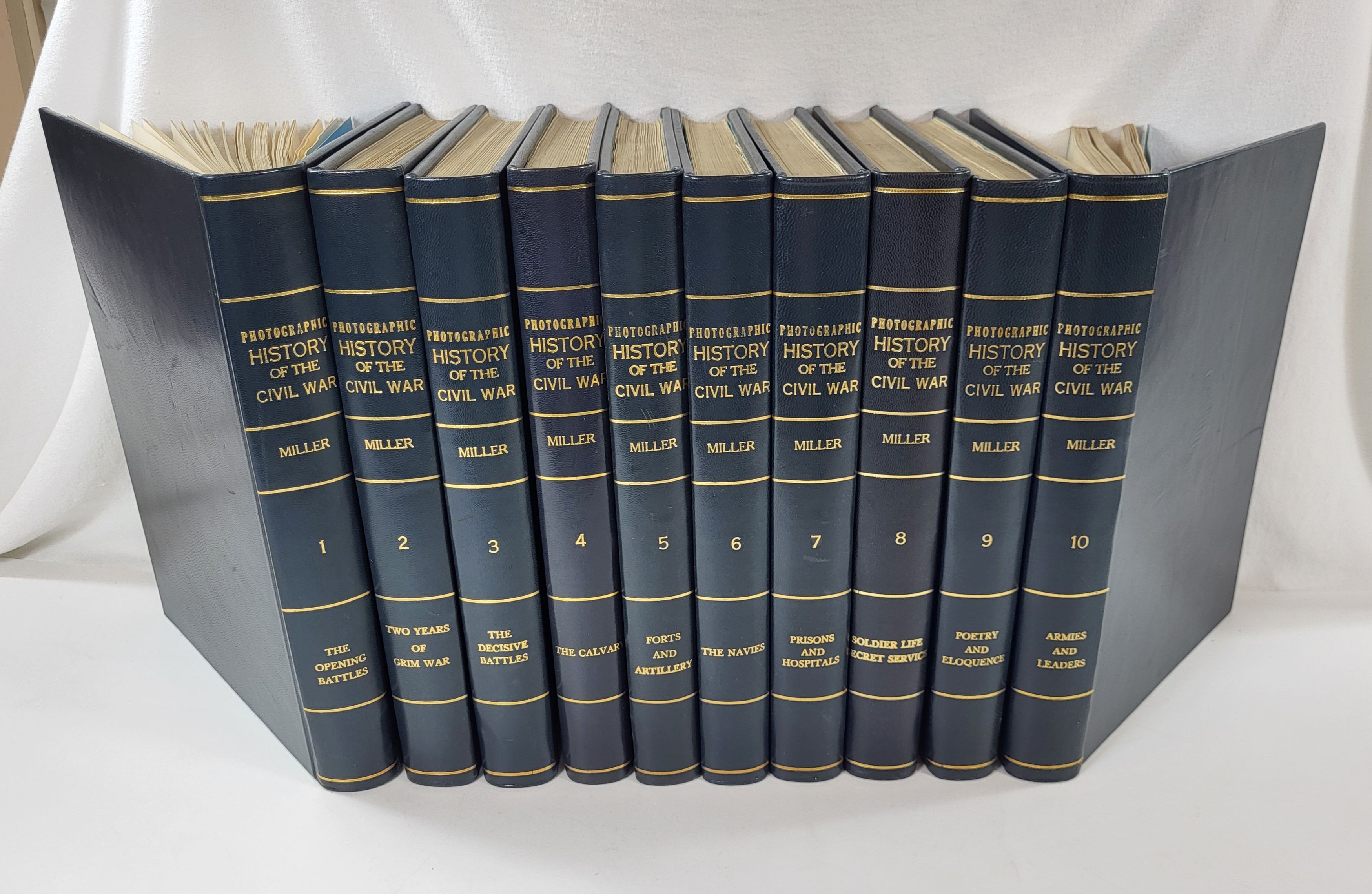 The Photographic History of the Civil War in Ten Volumes: Semi-Centennial Memorial. Includes Publisher's Propectus