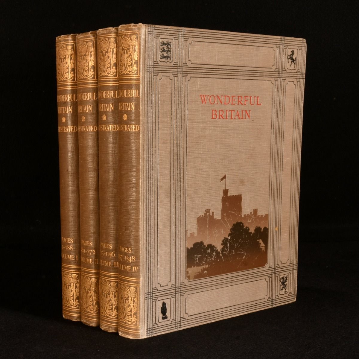 Charles G. Harper; A. G. Bradley; J. E. Morris; J. A. Hammerton [ed.]; et al. - Wonderful Britain: Its Highways, Byways & Historic Places Described and Pictured by Expert Writers & Photographers