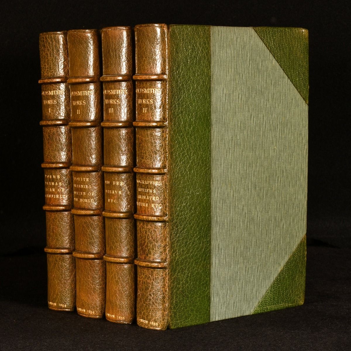 Oliver Goldsmith; Peter Cunningham [editor] - The Works of Oliver Goldsmith