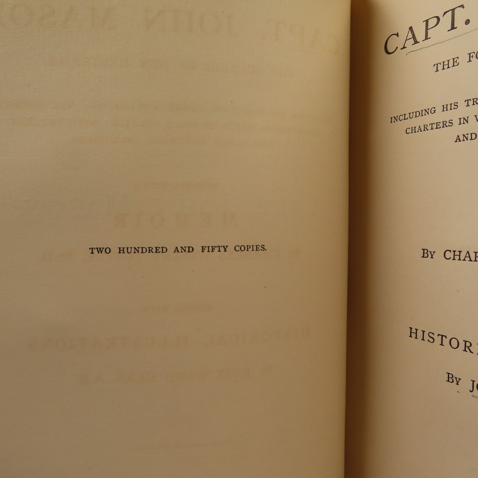 Capt. John Mason; the Founder of New Hampshire; Including his