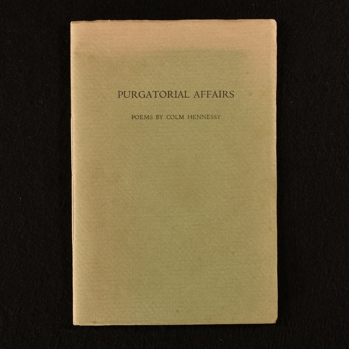 Colm Hennessy - Purgatorial Affairs