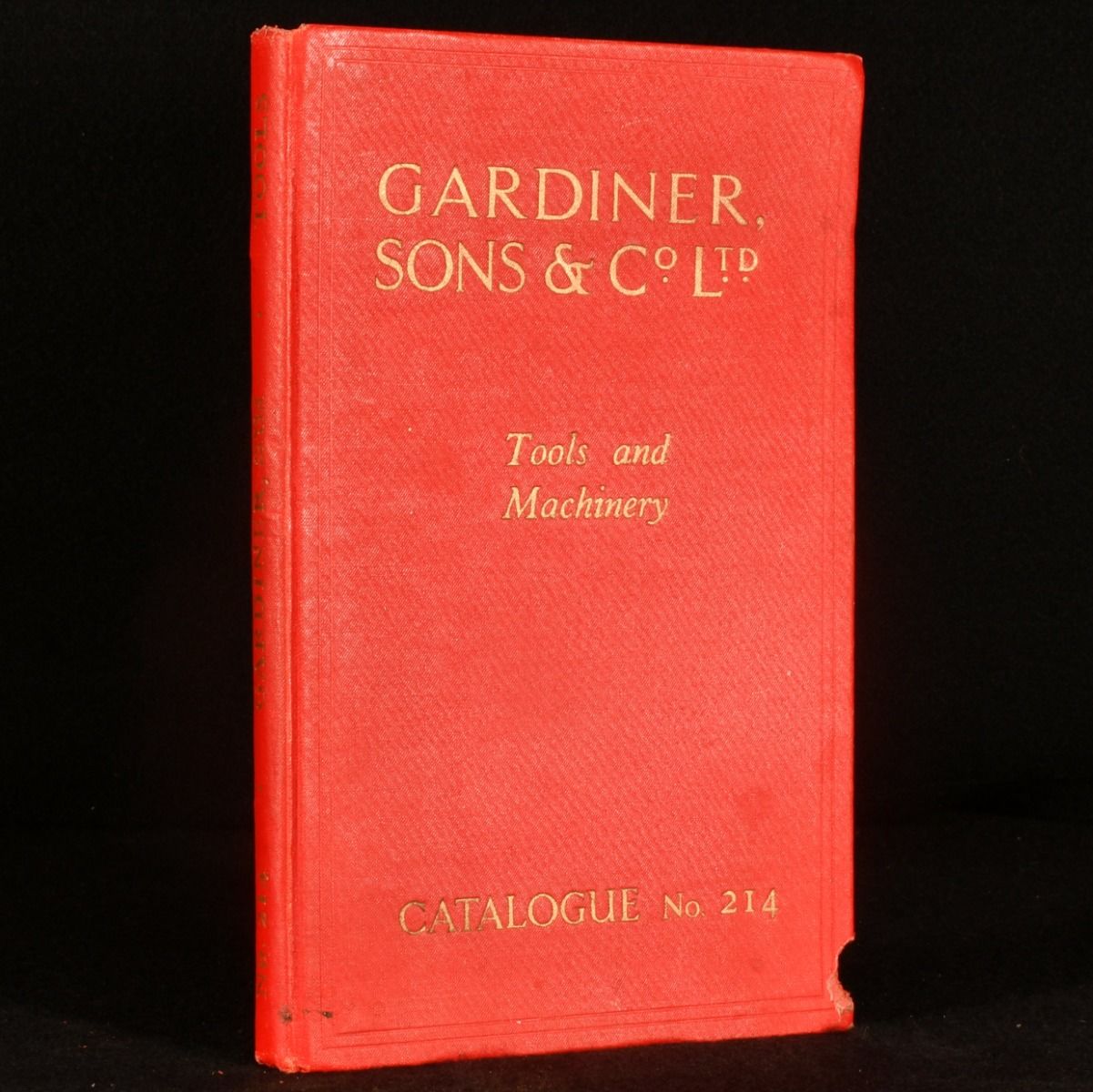 Gardiner, Sons & Co. - Tools and Machinery Catalogue No. 214 with Price List