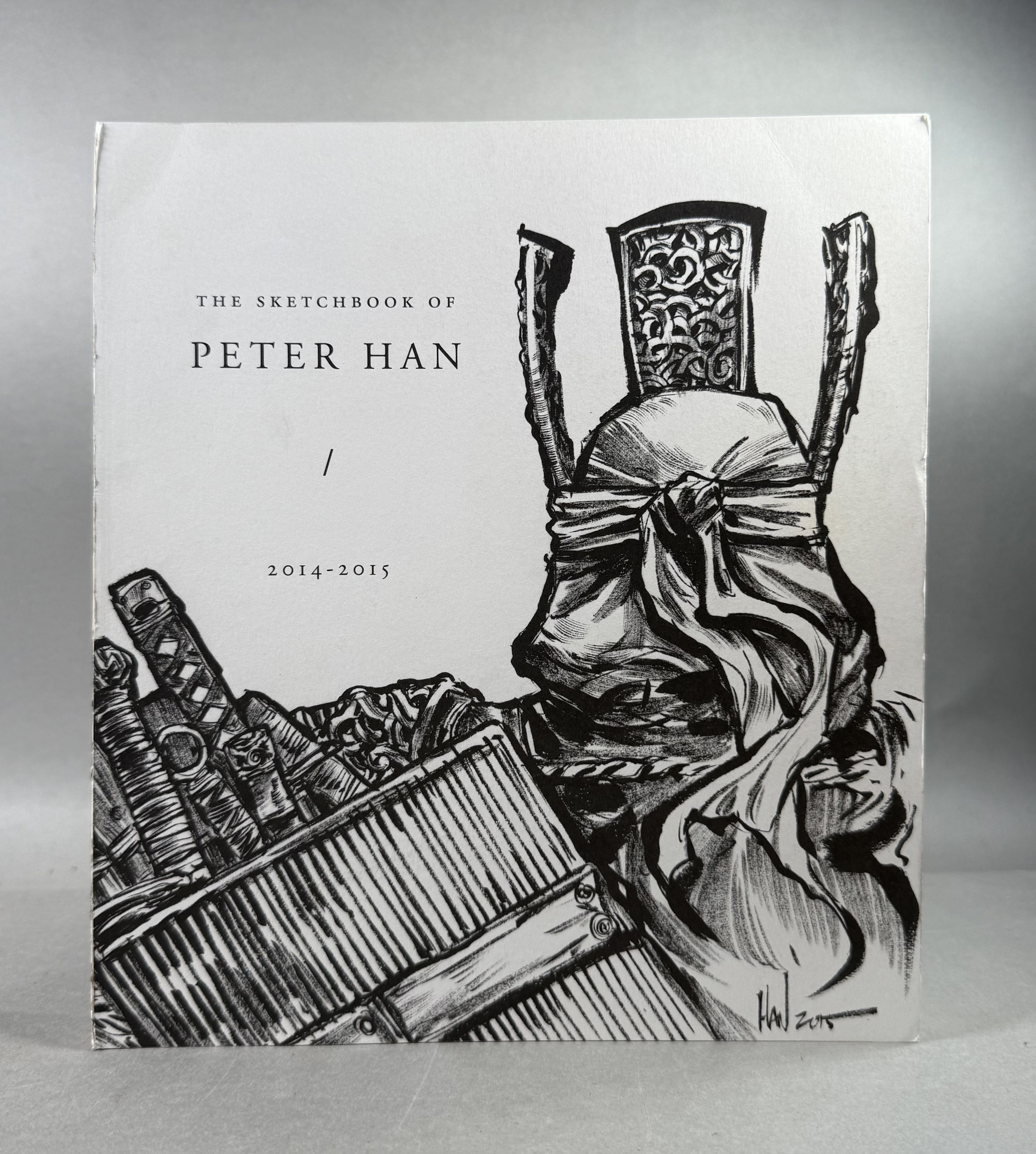 The Sketchbook of Peter Han 2014-2015 [Signed]