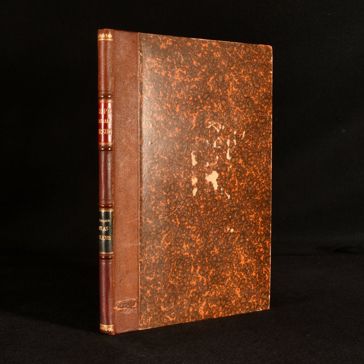Martino Hagen [ed.] - Atlas Biblicus Continens Duas Et Viginti Tabulas Quibus Accedit Index Topographicus in Universam Geographiam Biblicam