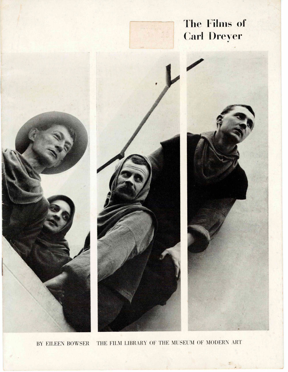 Image for THE FILMS OF CARL DREYER. The Film Library of the Museum of Modern Art. THE FILMS OF CARL DREYER. The Film Library of the Museum of Modern Art.