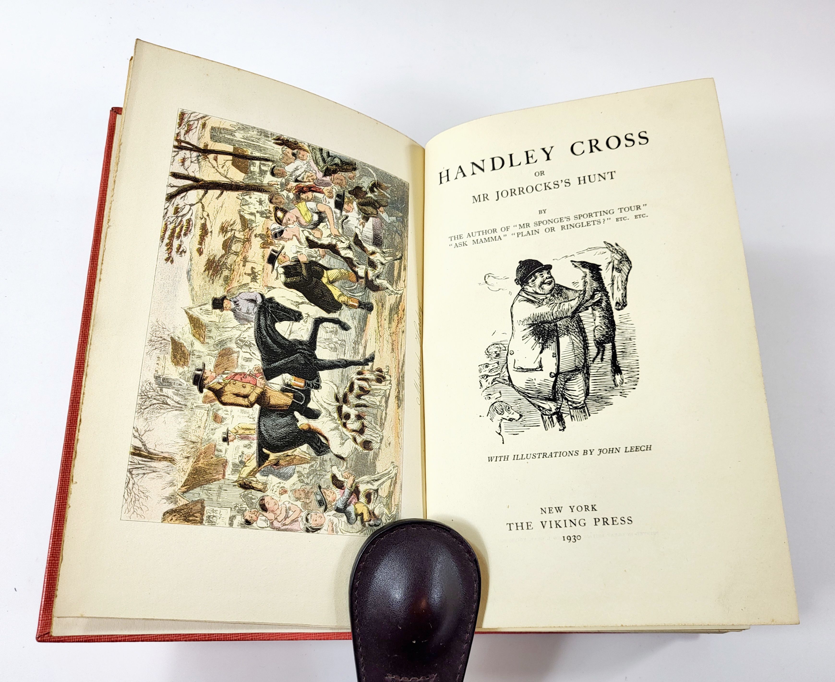 Handley Cross; or, Mr. Jorrocks's Hunt