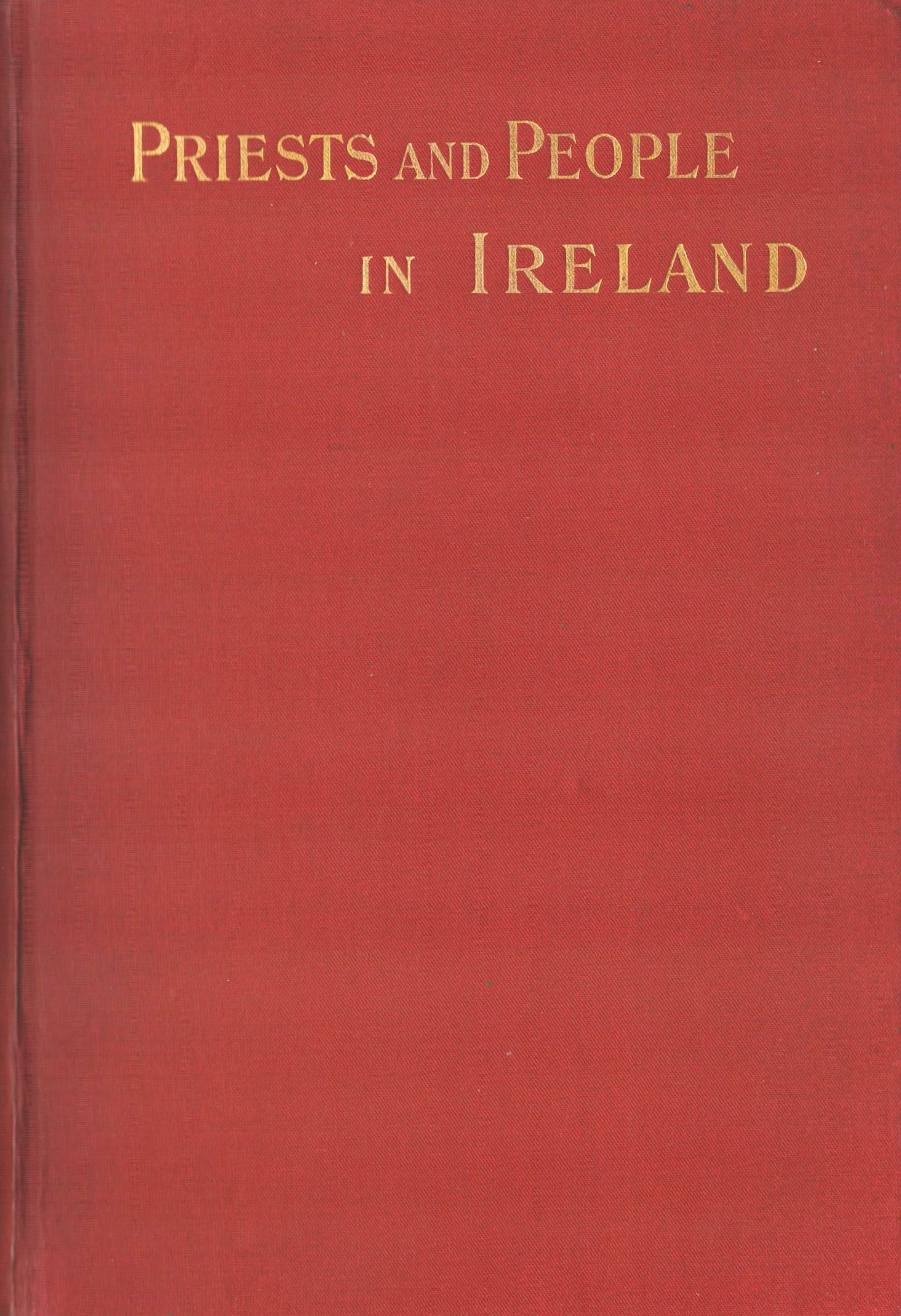 Priests and People in Ireland
