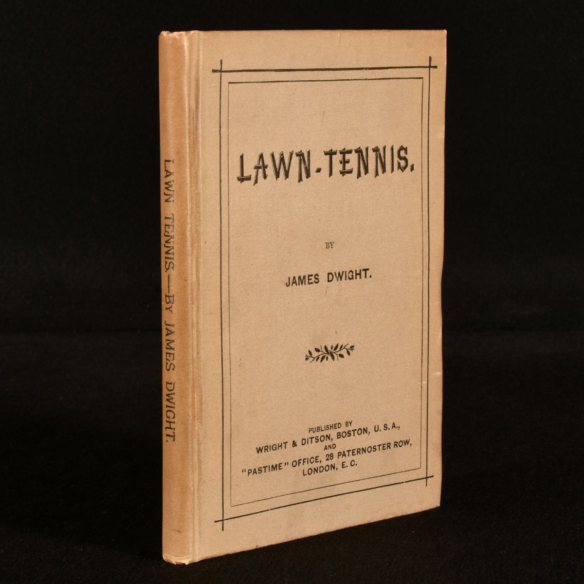 James Dwight - Lawn-Tennis