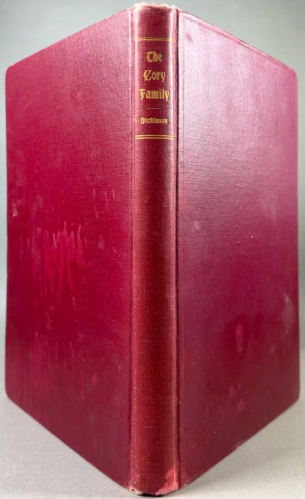Some Chronicles of the Cory Family Relating to Eliakim and Sarah Sayre Cory and Their Descendants, Westfield, N. J., Ballston Spa, N. Y. with others from 