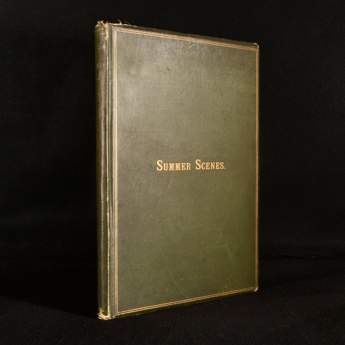 Birket Foster - Summer Scenes: A Series of Photographs from Some of His Choicest Water Colour Drawings, with Appropriate Selections from the Poems of Aird, Bloomfield, Crabbe, Baillie, Thomson, Bryant, N.P. Willis, Etc. , Etc.