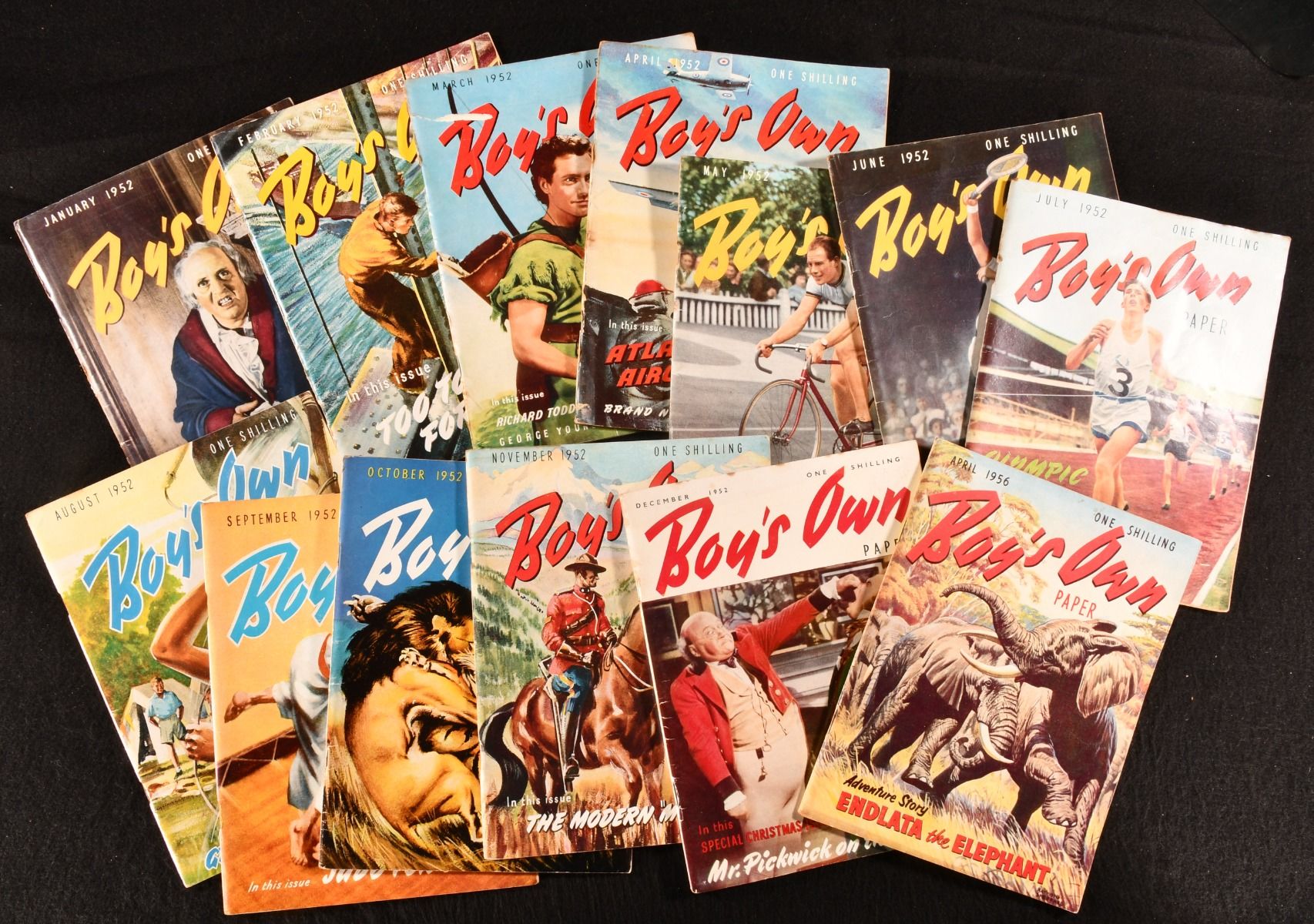 Jack Cox [ed.]; Various - The Boy&Apos;S Own Paper Vol. 74 No. 4 - Vol. 75 No. 3; and Vol. 78, No. 7.