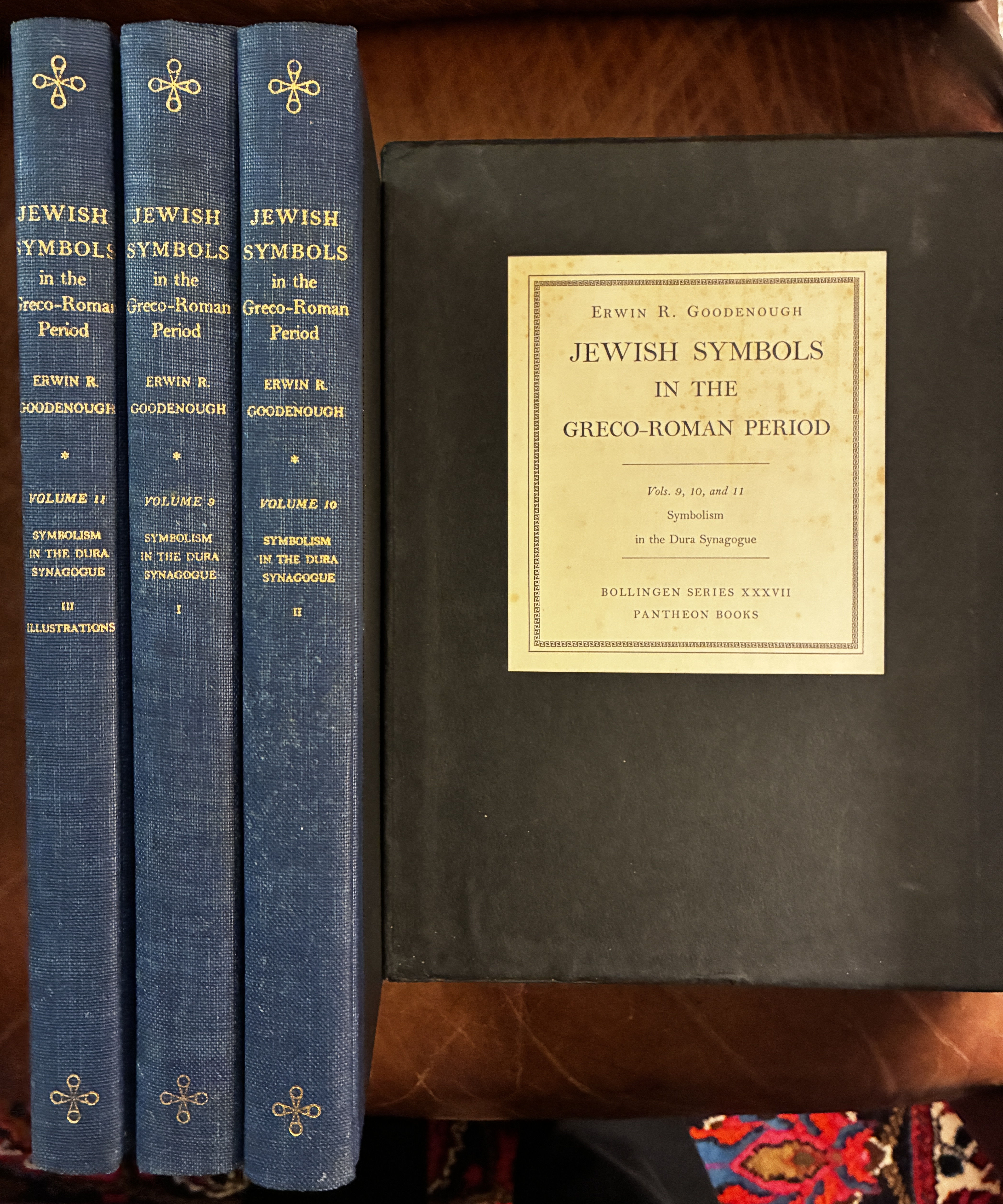 Jewish Symbols In The Greco-Roman Period, Vols. 9, 10, and 11: Symbolism in the Dura Synagogue ( 3 Hardcover Volume Set with Slipcase)