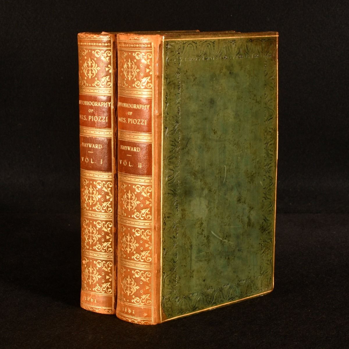 A Haywood [ed]; Mrs. Piozzi [Hester Thrale] - Autobiography Letters and Literary Remains of Mrs. Piozzi (Thrale)