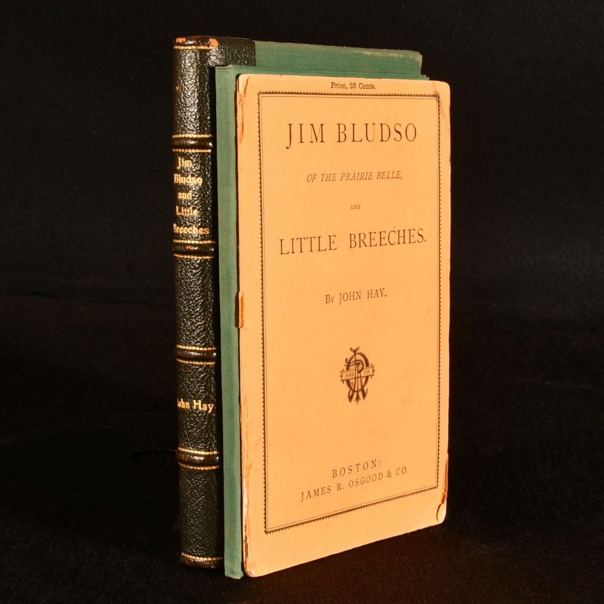 John Hay - Jim Bludso of the Prairie Belle, and Little Breeches