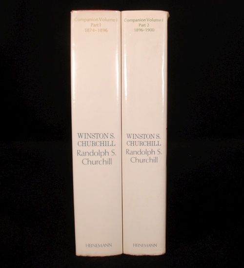Randolph S. Churchill - Winston S. Churchill. Companion Volume I. Part 1, 1874-1896. Part 2, 1896-1900. In Two Volumes