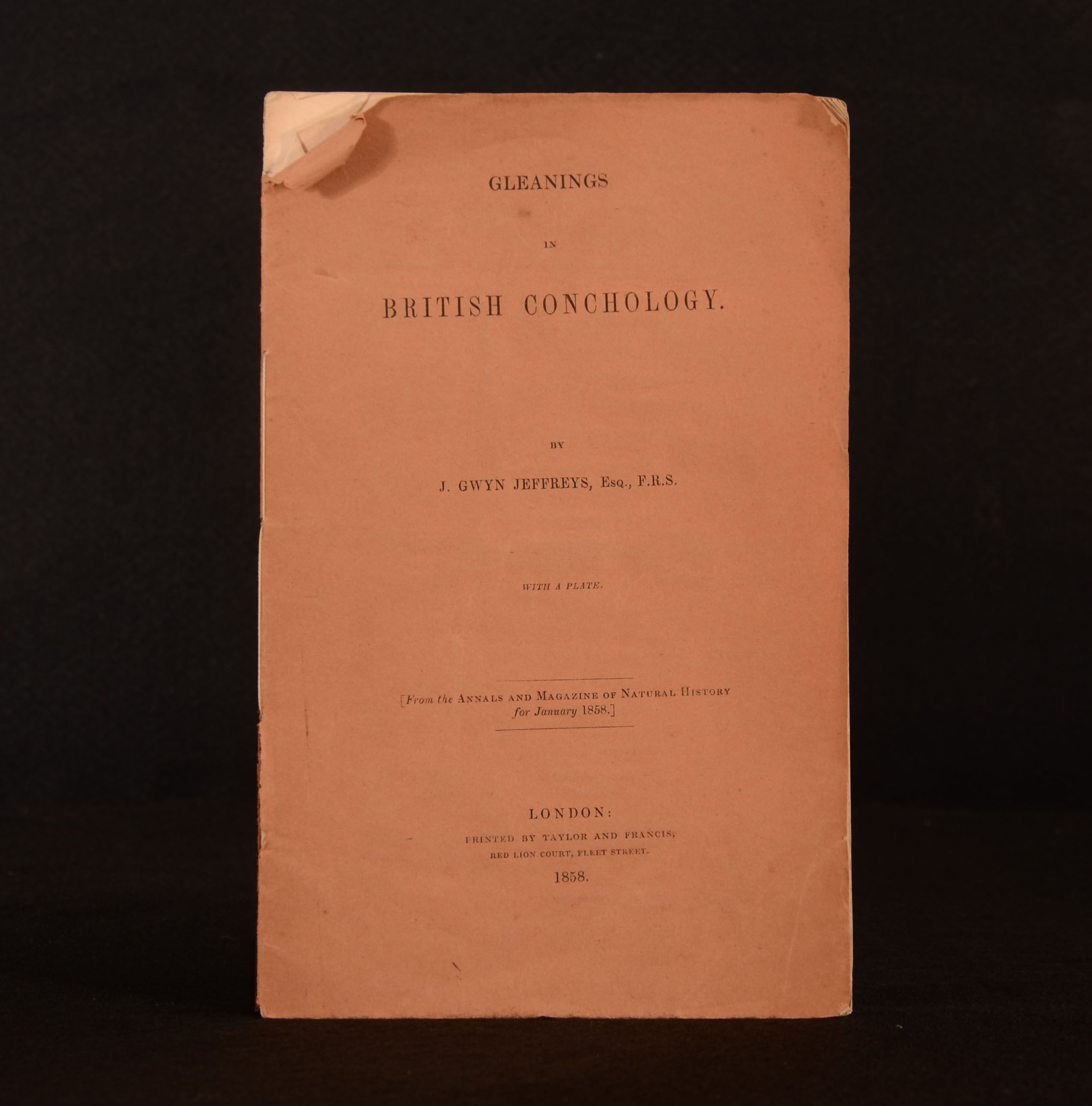 J. Gwyn Jeffreys - Gleanings in British Conchology