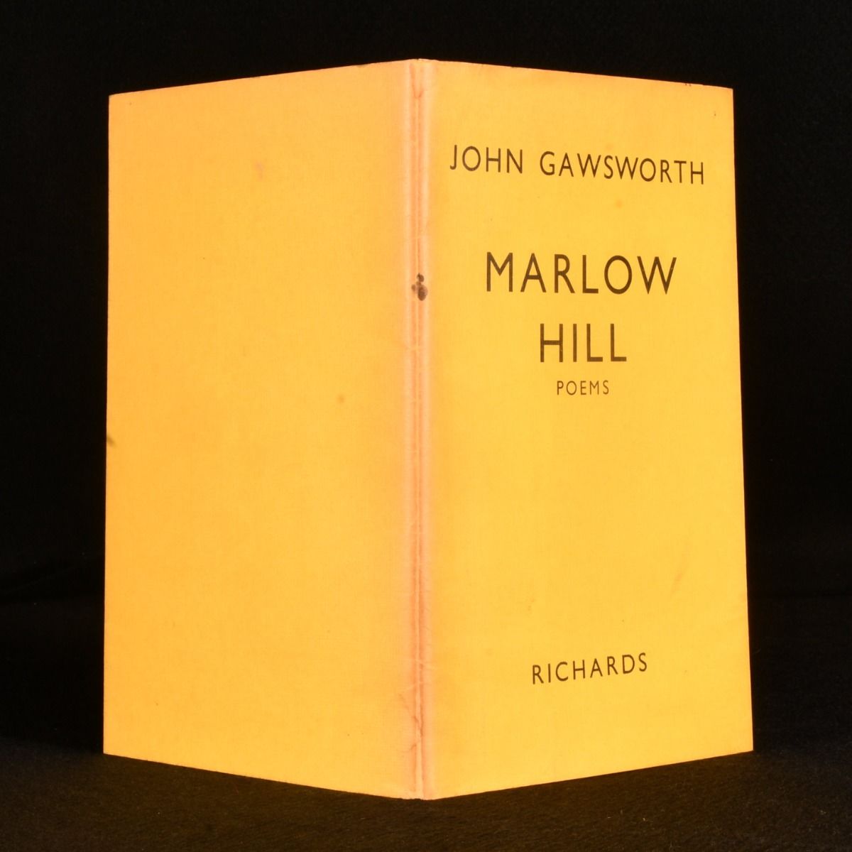 John Gawsworth [Terence Armstrong] - Marlow Hill: Poems