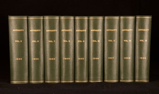 O. G. Crawford (ed); Roland Austin (ed) - Antiquity: A Quarterly Review of Archaeology: Vols 2, 6, 7, 8, 9, 10, 11, 12, 13